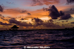 Sunset. Photo taken after night dive. Canon 40D. by Alexander Nikolaev 